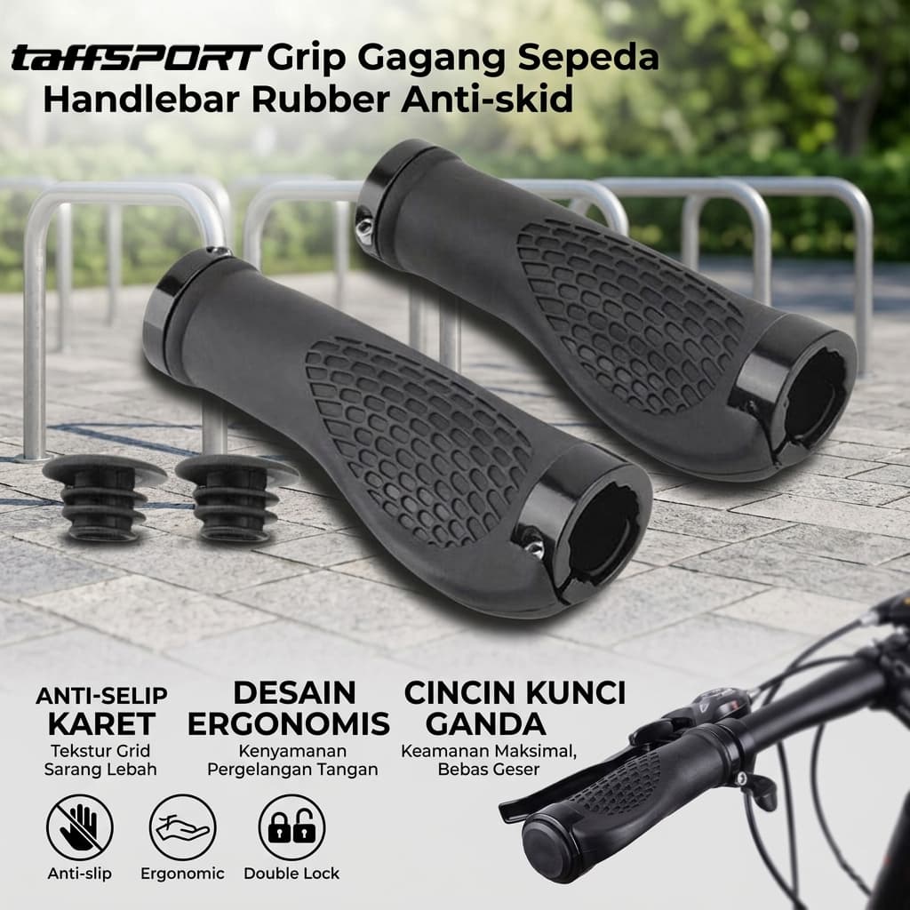 Grip Gagang Sepeda Handlebar Rubber Anti-skid