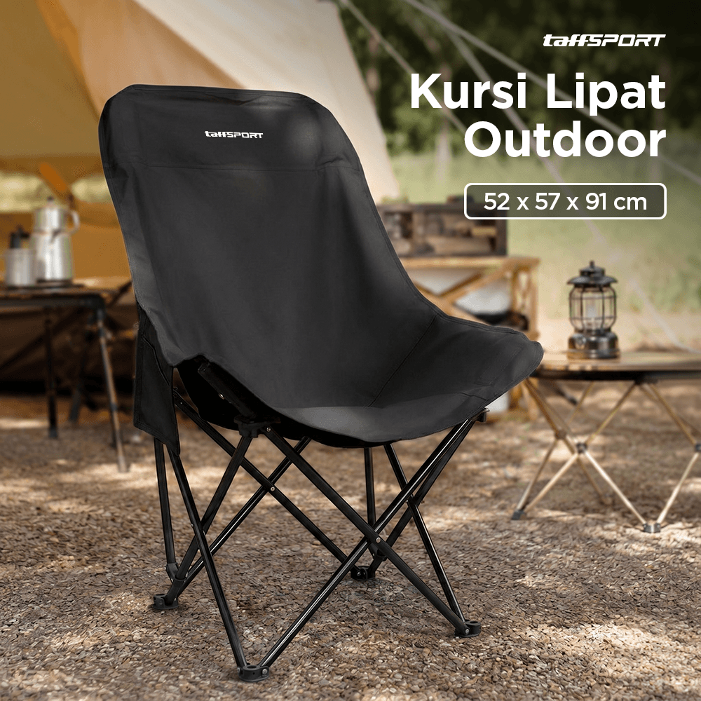 Kursi Lipat Outdoor Camping Portable Oxford Folding Chair