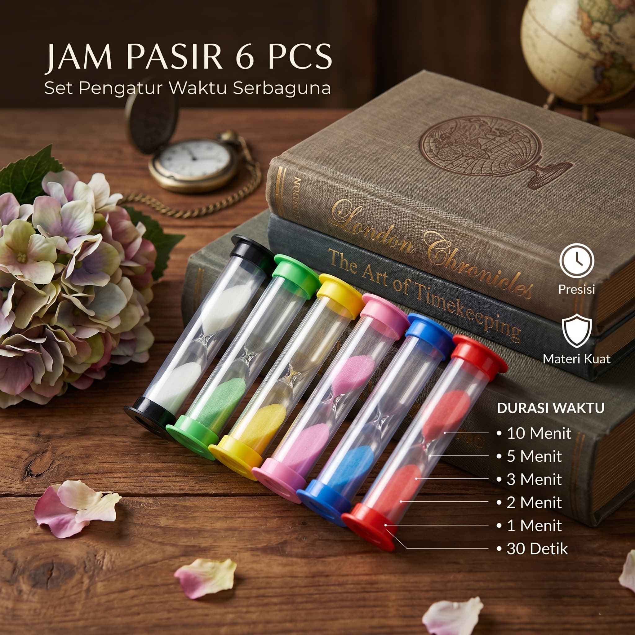 Jam Pasir Colorful Time Sand 6 PCS - Jam Pasir Colorful Time Sand 6 PCS - A35 HZTVMZ_MULTI_WARNA Jam Pasir Colorful Time Sand 6 PCS - Jam Pasir Colorful Time Sand 6 PCS - A35 HZTVMZ_MULTI_WARNA
