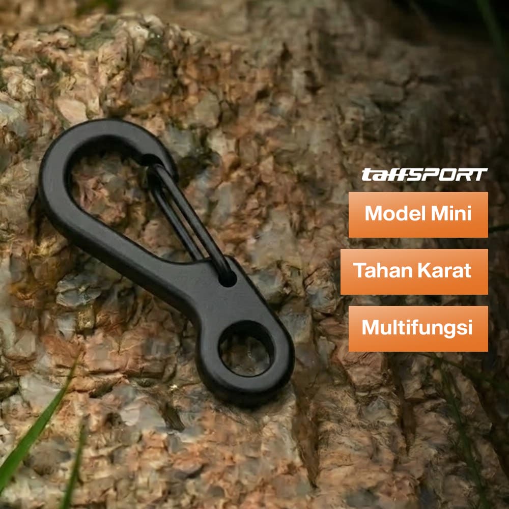 Karabiner Mini Gantungan Kunci Keychain Hanging Buckle