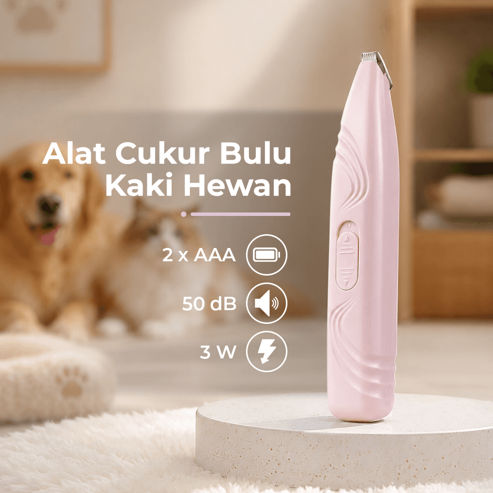 Alat Cukur Bulu Hewan Peliharaan Elektrik Mini Pet Grooming