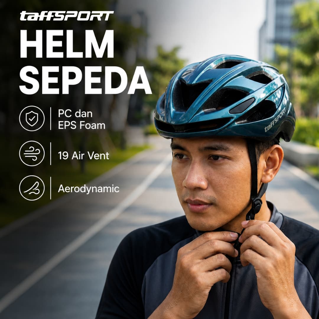 Helm Sepeda Scooter Bicycle Helmet Ultralight Standard Vers