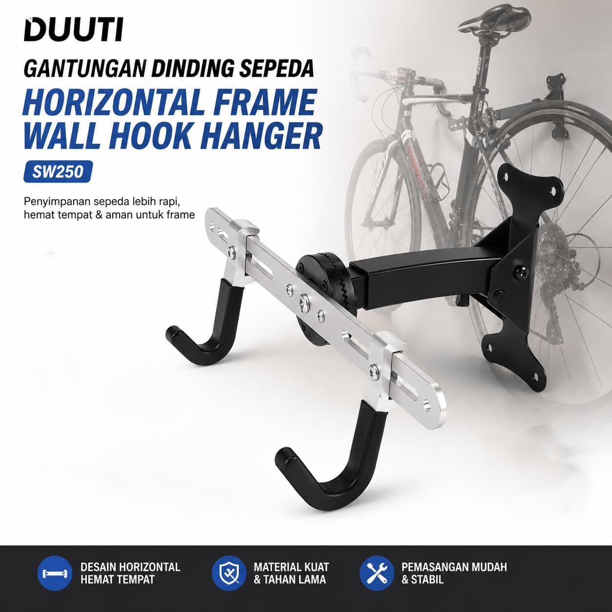 Gantungan Dinding Sepeda Bike Wall Hook Hanger