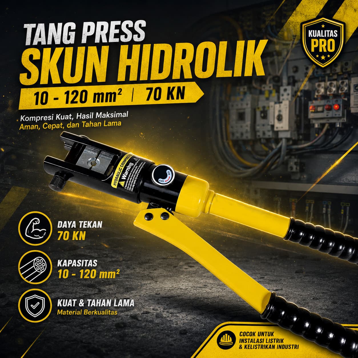 Tang Press Skun Hidrolik Crimping Pliers Tool