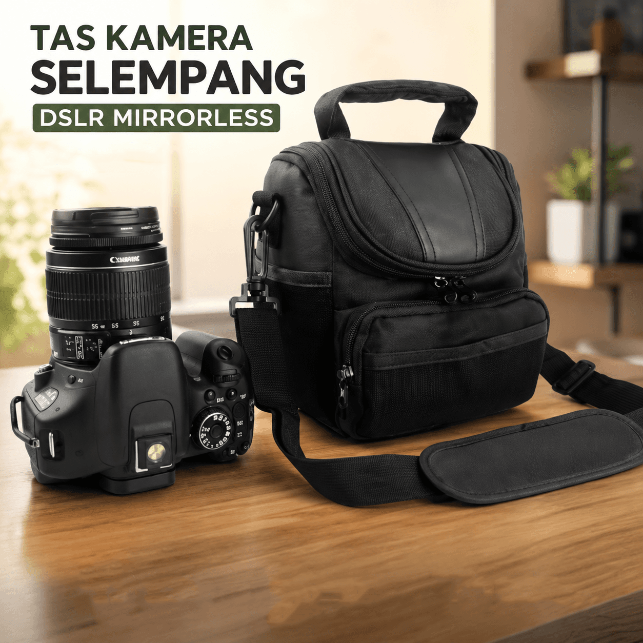 Tas Selempang Kamera DSLR for Canon Nikon