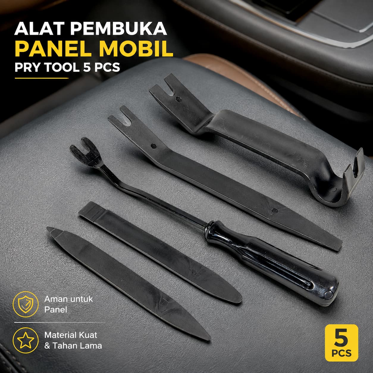 Alat Pembuka Panel Mobil Pengungkit Trim Removal Pry Tool