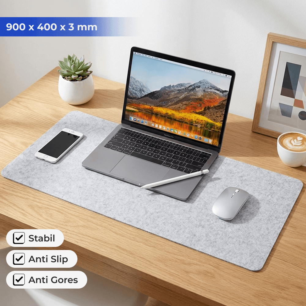 Mouse Pad Alas Laptop Keyboard XXL Non Slip Mat 900x400x3mm