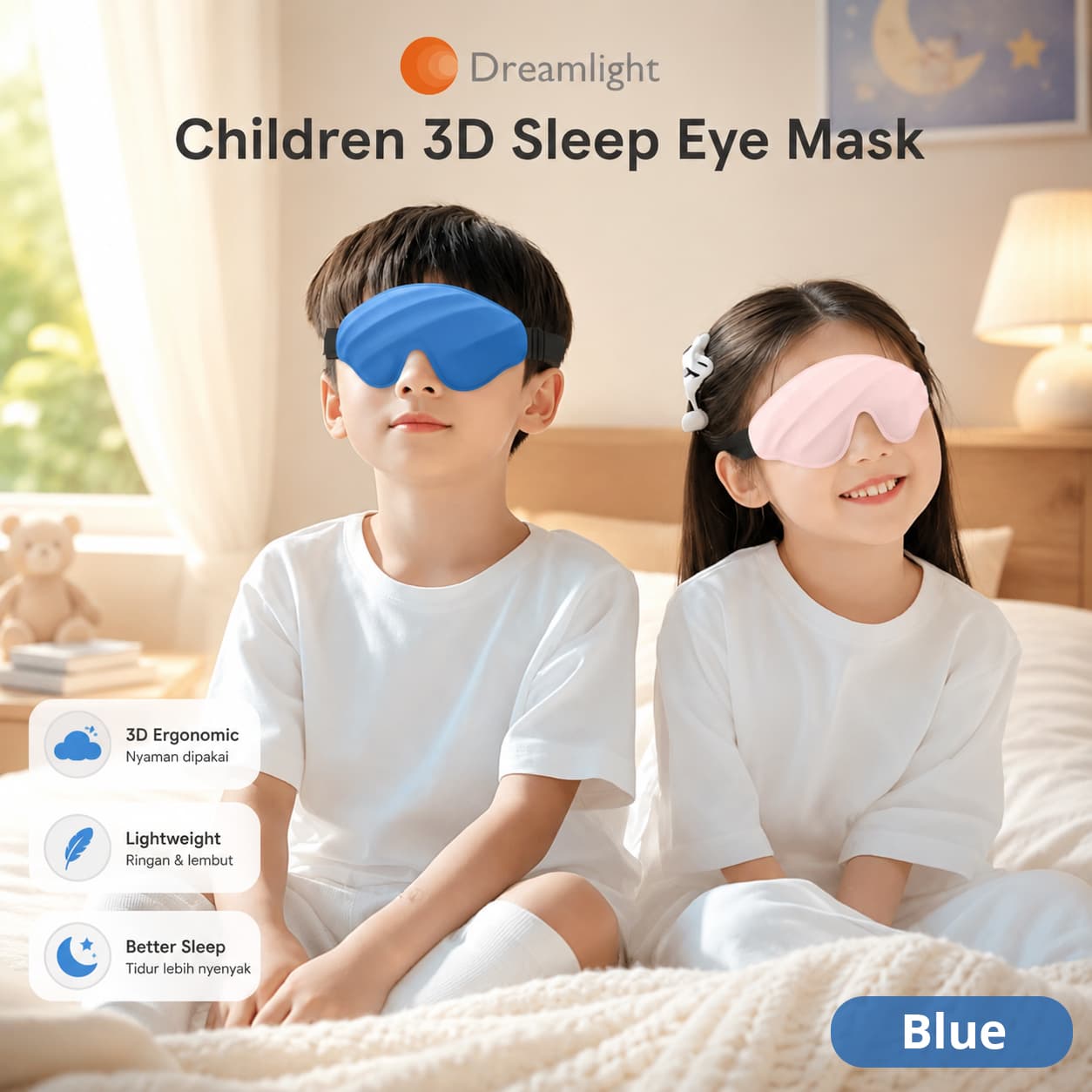 Penutup Mata Tidur Children 3D Sleep Eye Mask