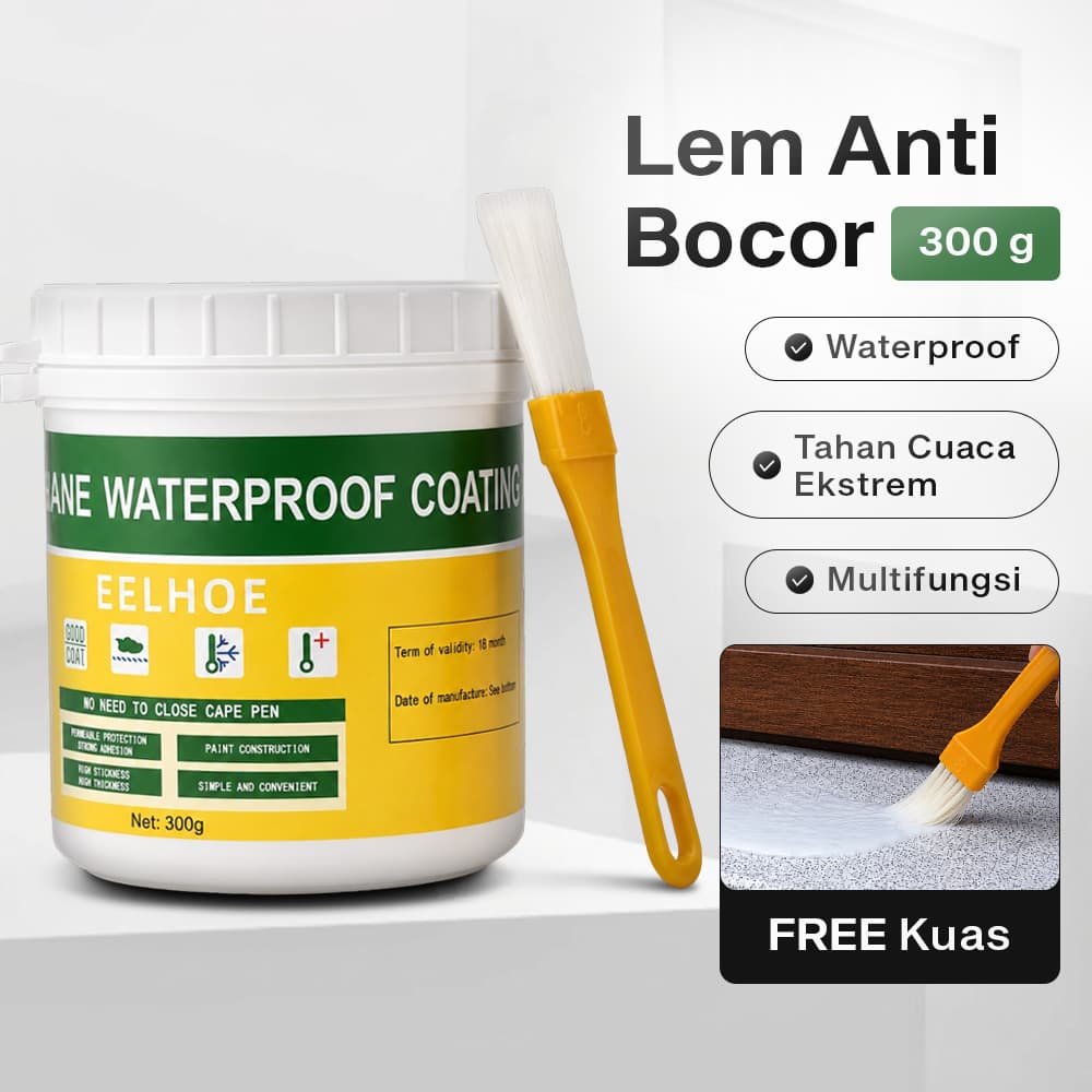 Lem Anti Bocor Rembes Waterproof Coating 300g with Brush
