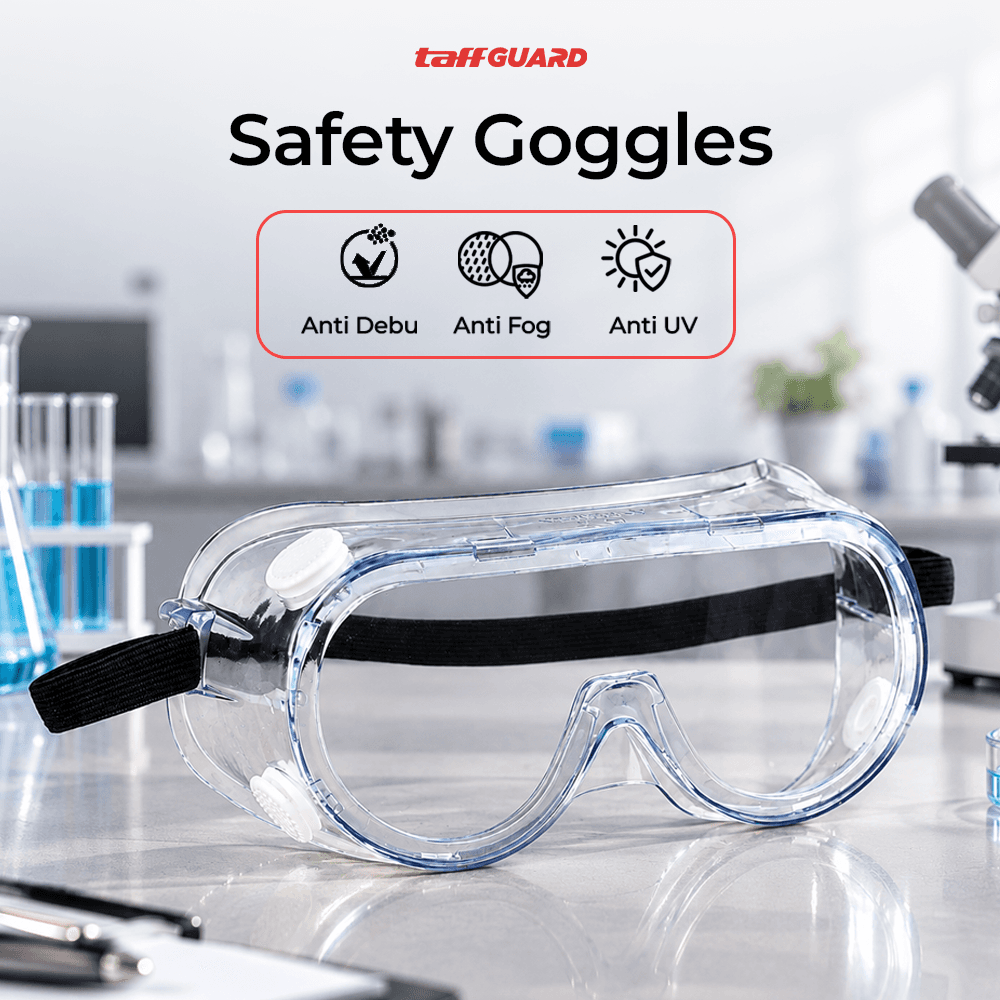 Kacamata Safety Goggles Work Laboratory Eyewar Anti Fog