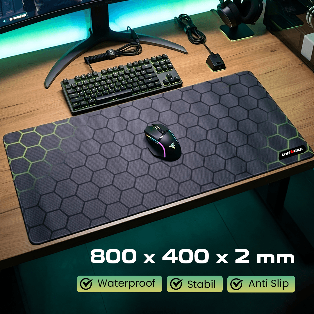Gaming Mouse Pad XL Desk Mat 800x400x2mm